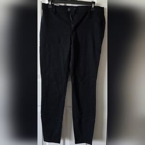 GAP Women's Stretch Skinny Black Slim Chinos
